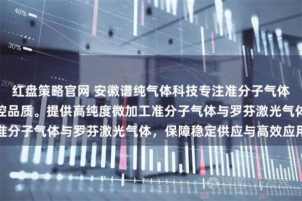 红盘策略官网 安徽谱纯气体科技专注准分子气体生产，技术团队严格把控品质。提供高纯度微加工准分子气体与罗芬激光气体，保障稳定供应与高效应用
